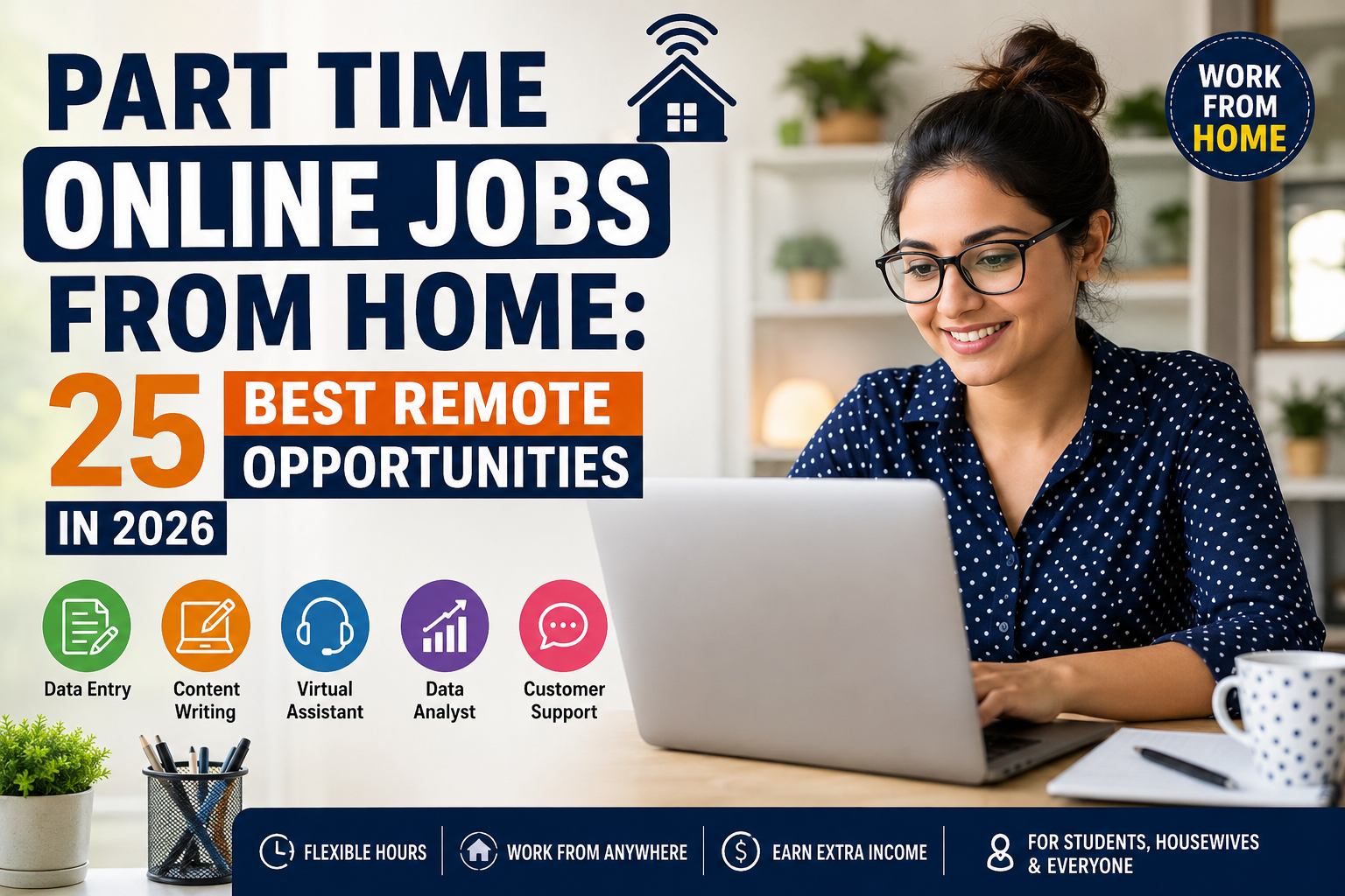 Part Time Online Jobs From Home in 2026