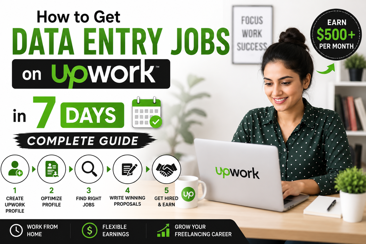 How to Get Data Entry Jobs on Upwork in 7 Days – Complete Guide for Beginners